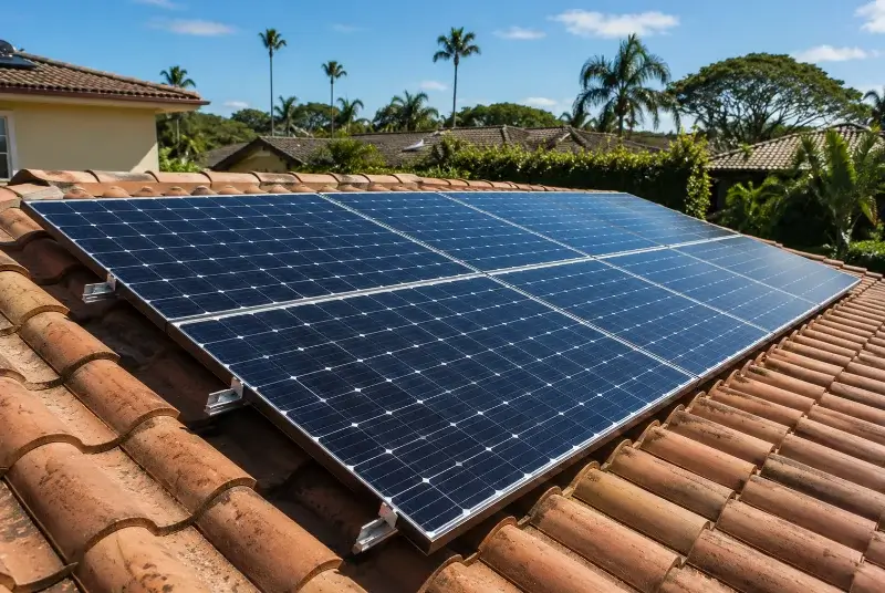 Installation de panneaux solaires à Agnos